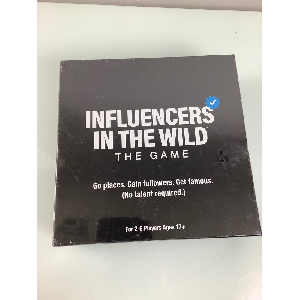 NEW influencers in the wild The Game Board Game SEALED